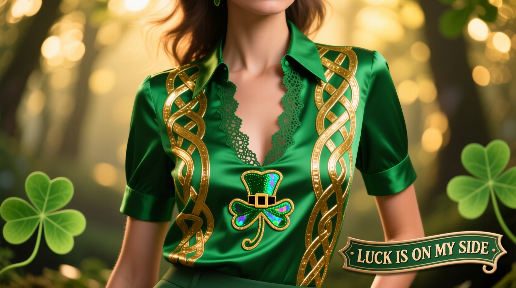 womens sexy st patricks day shirt