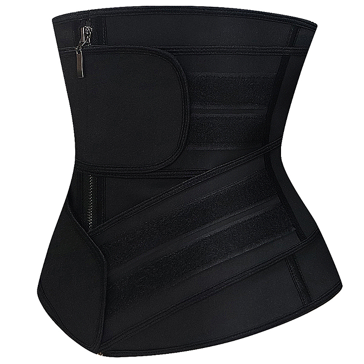Private Label Logo Man Outdoor Plus Size Steel Boned Sauna Shaper Slimming Vest Woman Latex Waist Trainer Sweat Sweet Belt