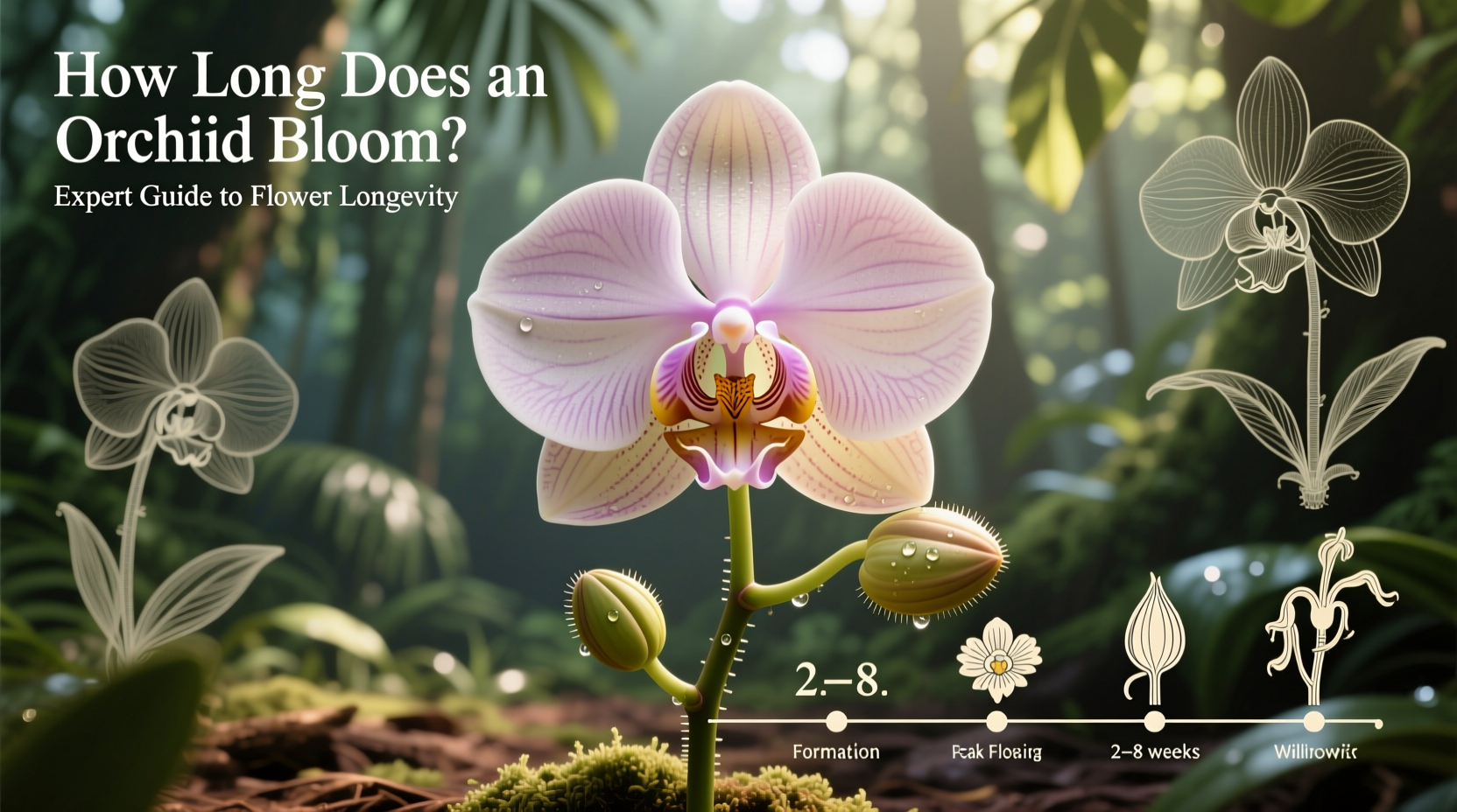 how long does an orchid bloom