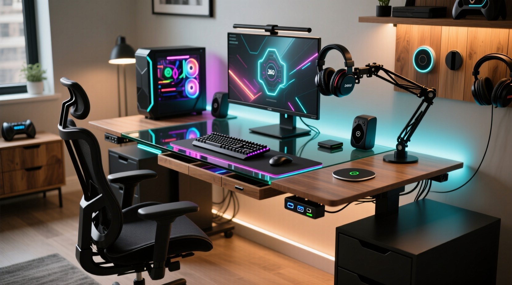 find the best gaming desktop table for every setup and style