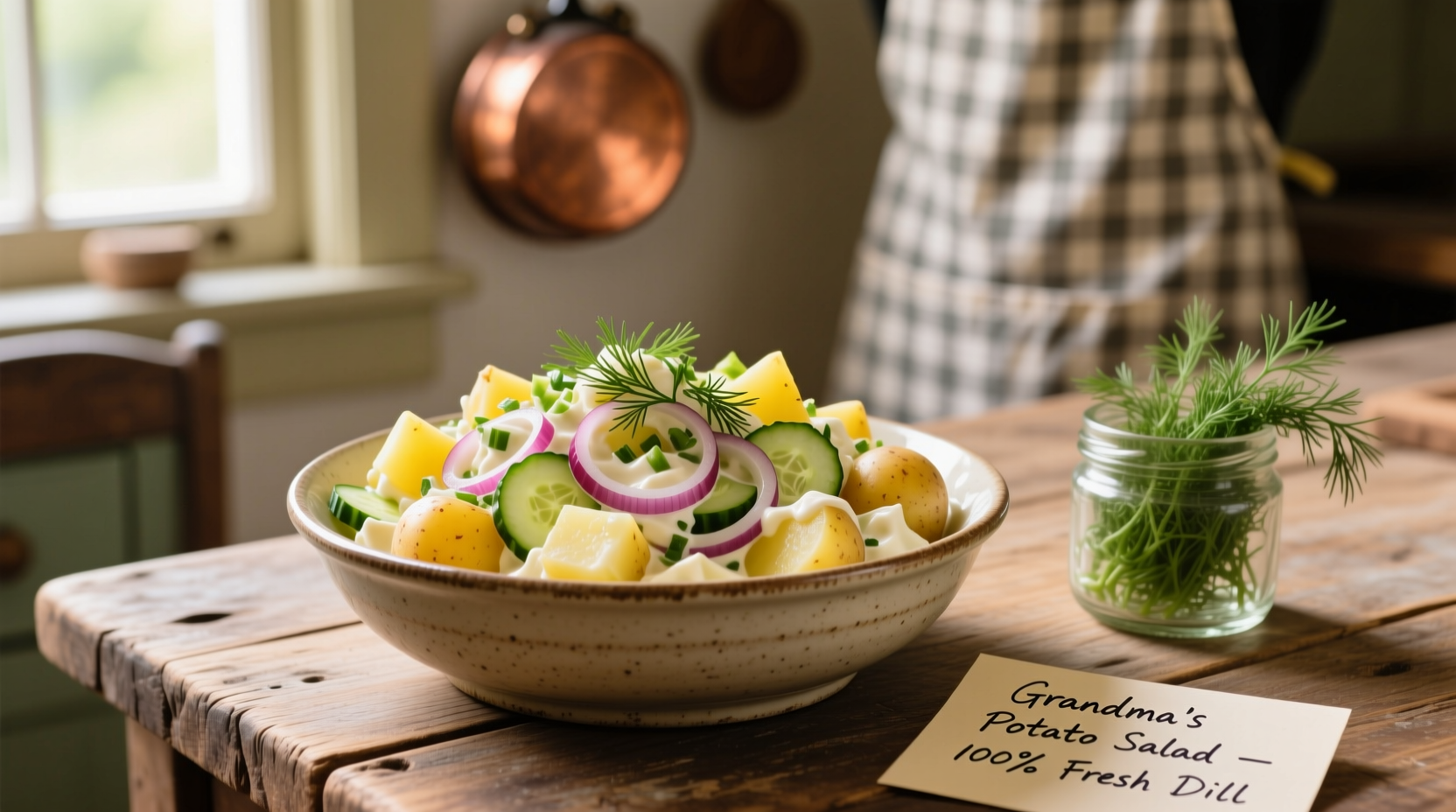 Perfect Potato Salad with Dill Recipe: Creamy & Fresh in 30 Min