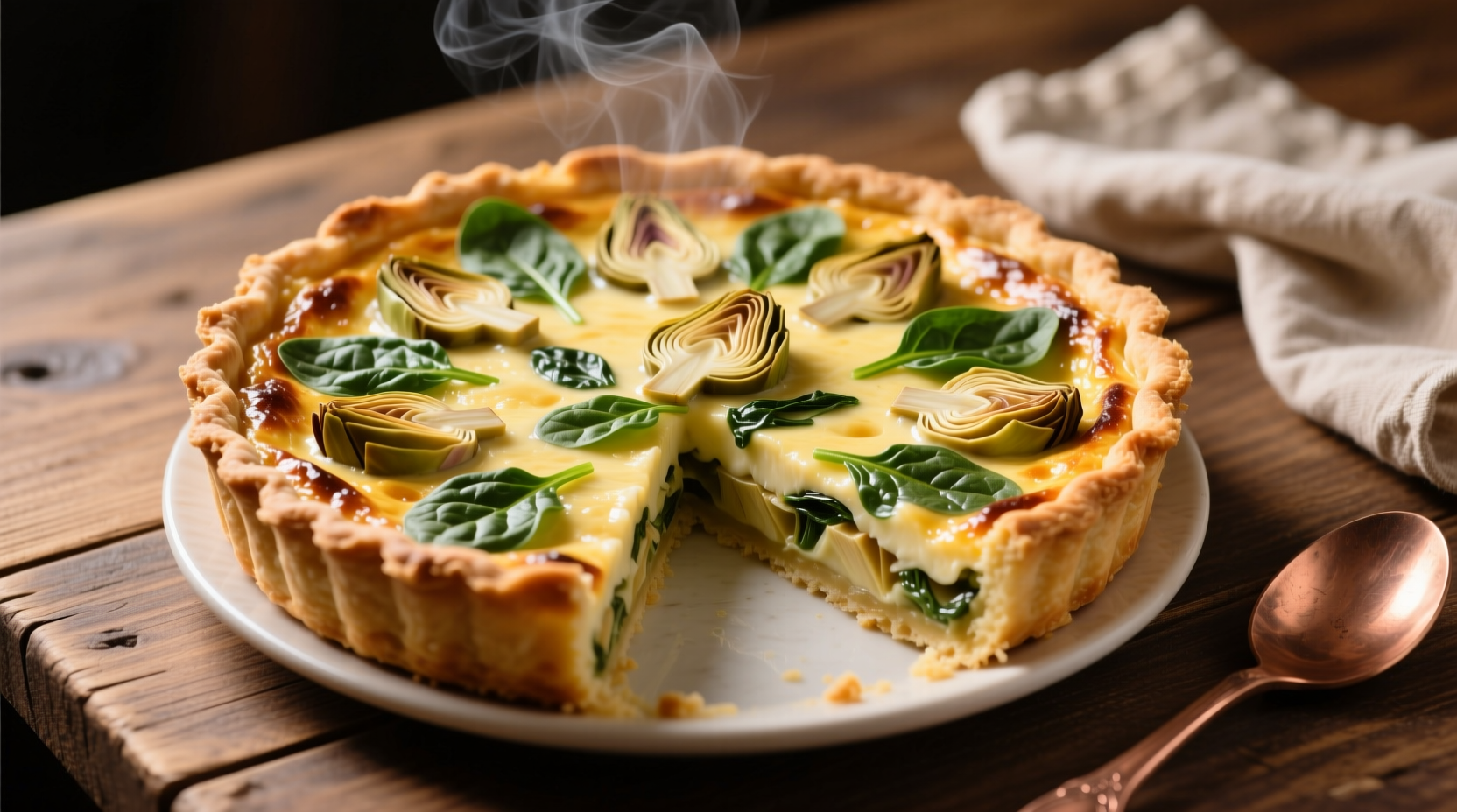 Spinach and Artichoke Quiche Recipe: Perfect Every Time
