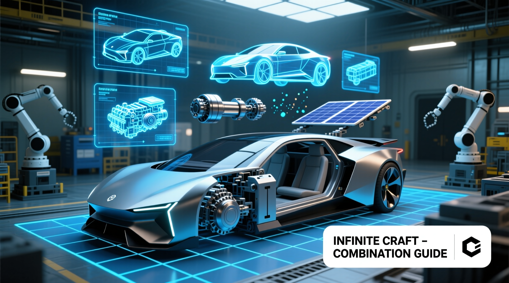 Infinite Craft car combination visual guide