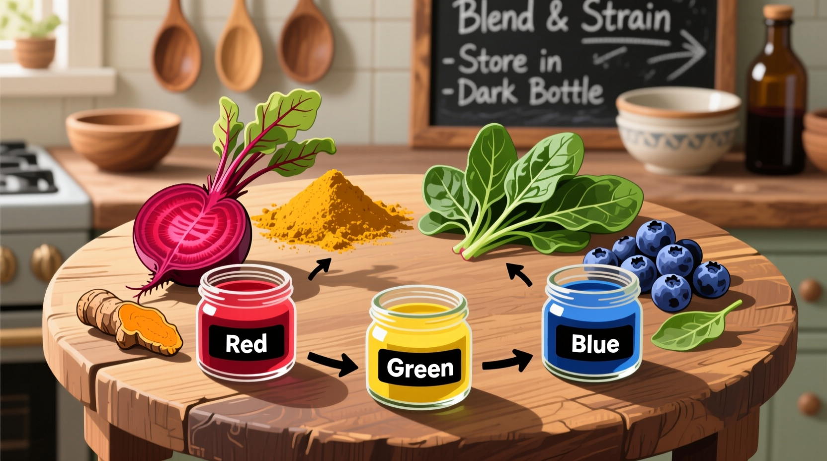 how to make natural food coloring