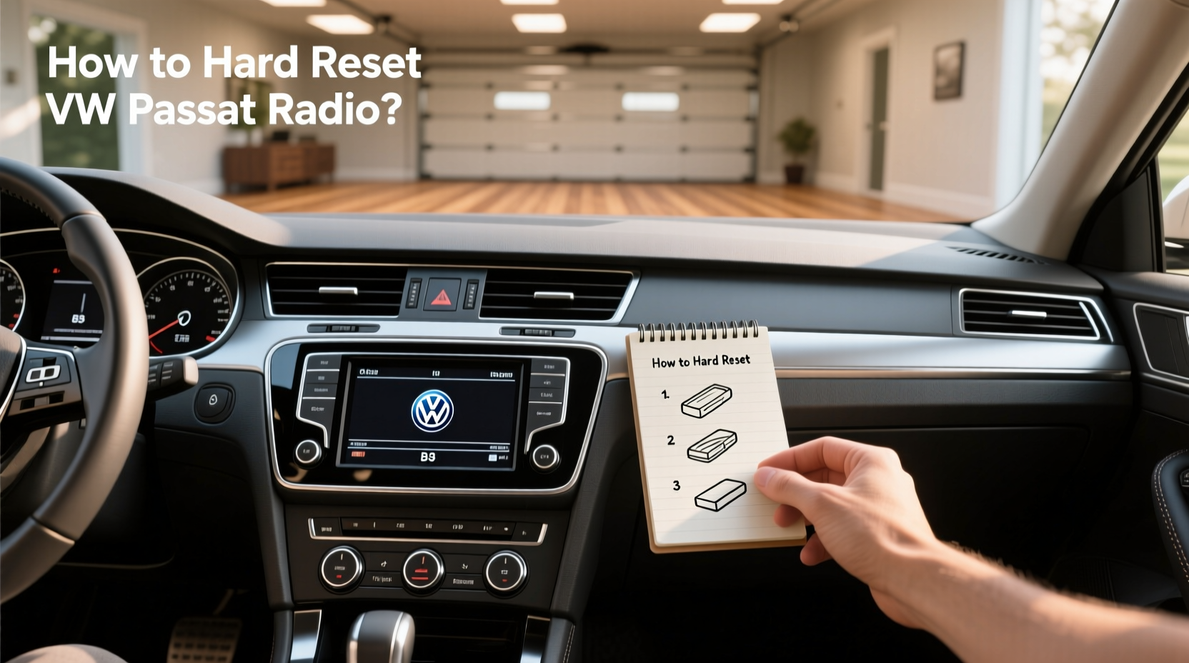How to choose vw passat b8 radio,How to hard reset VW Passat radio?