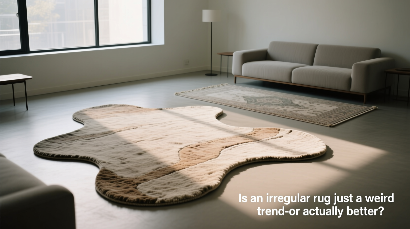 is an irregular rug just a weird trend or is it actually better than a rectangular rug