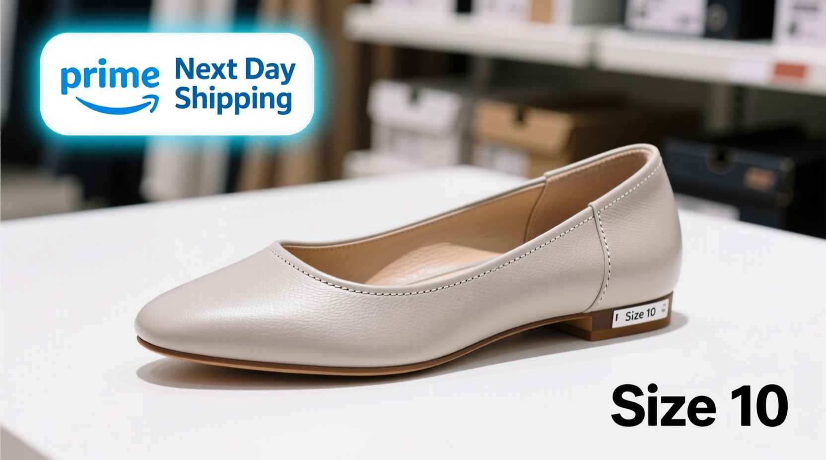 womens size 10 flat shoes amazon prime next day shipping