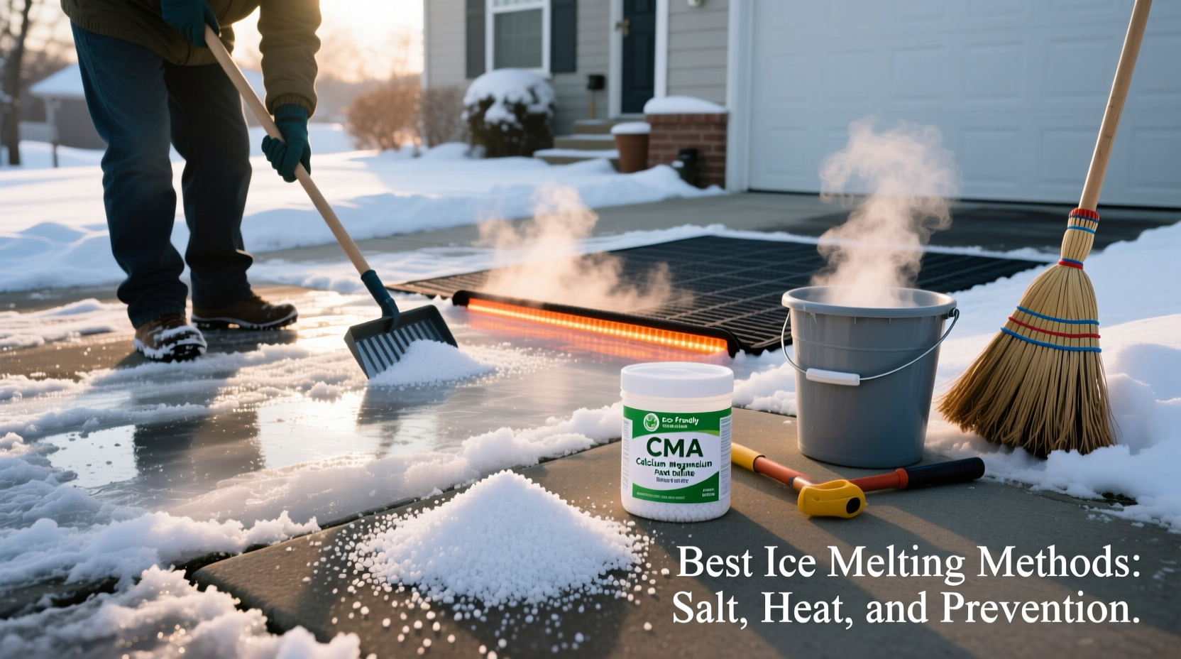 effective options for the best way to melt ice on driveway with practical tips