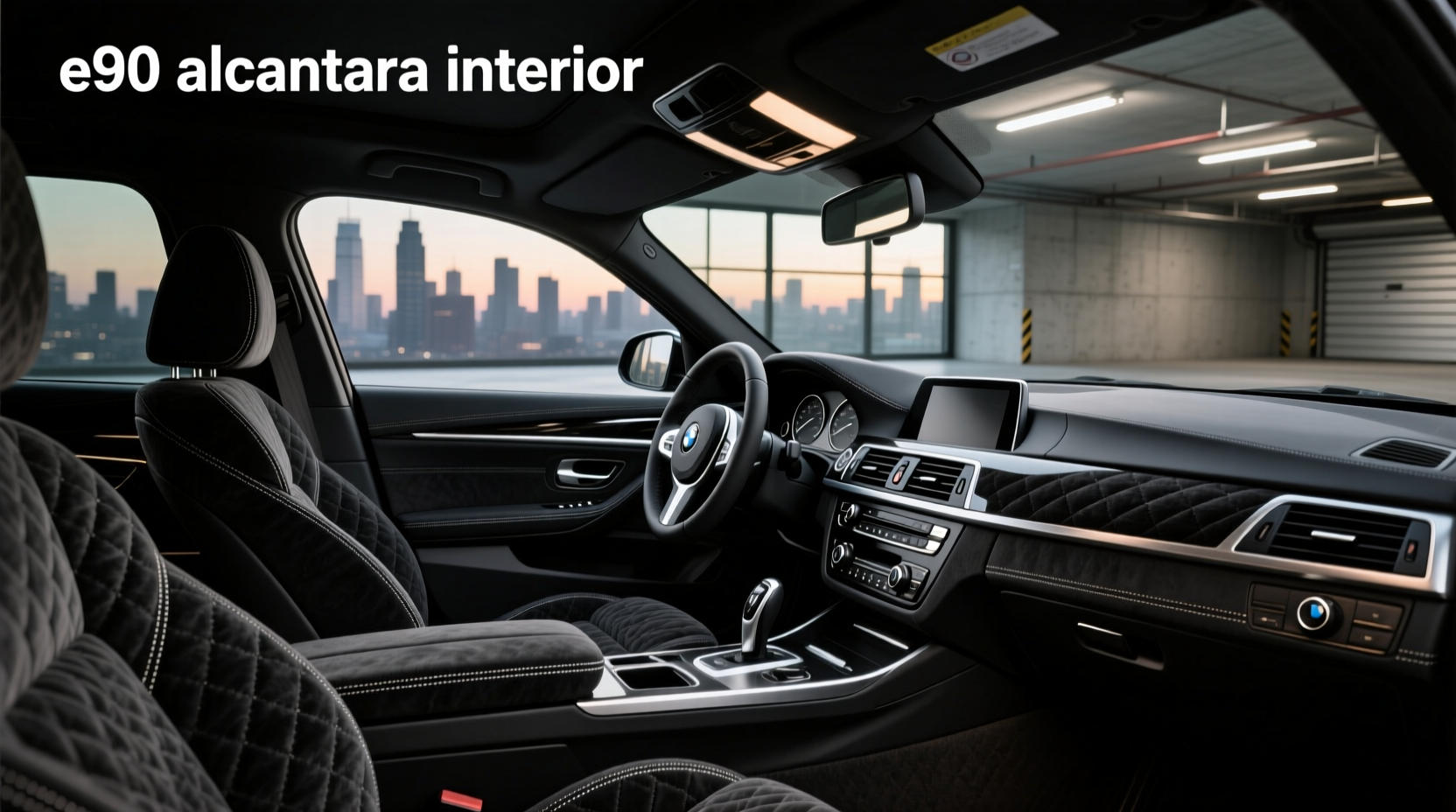 How to Upgrade E90 Alcantara Interior Trim & Care Tips