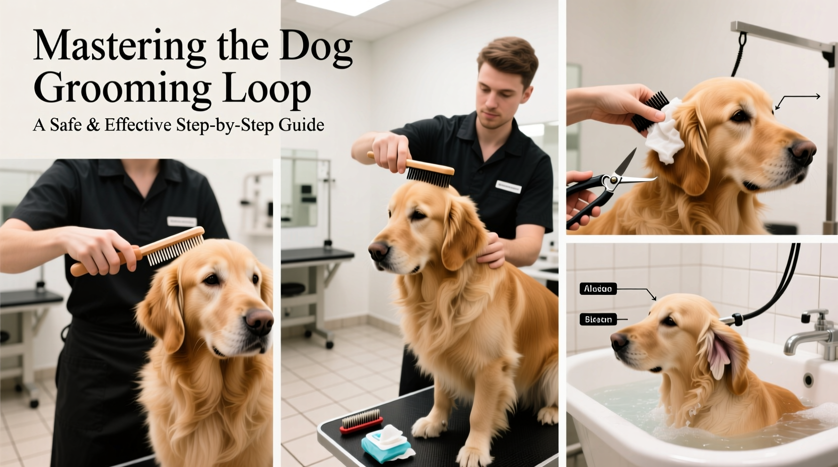 mastering the dog grooming loop a step by step guide for safe and effective grooming