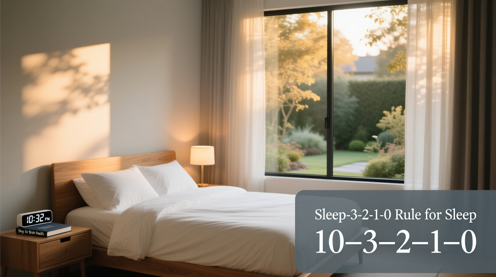 the 10 3 2 1 0 sleep rule explained