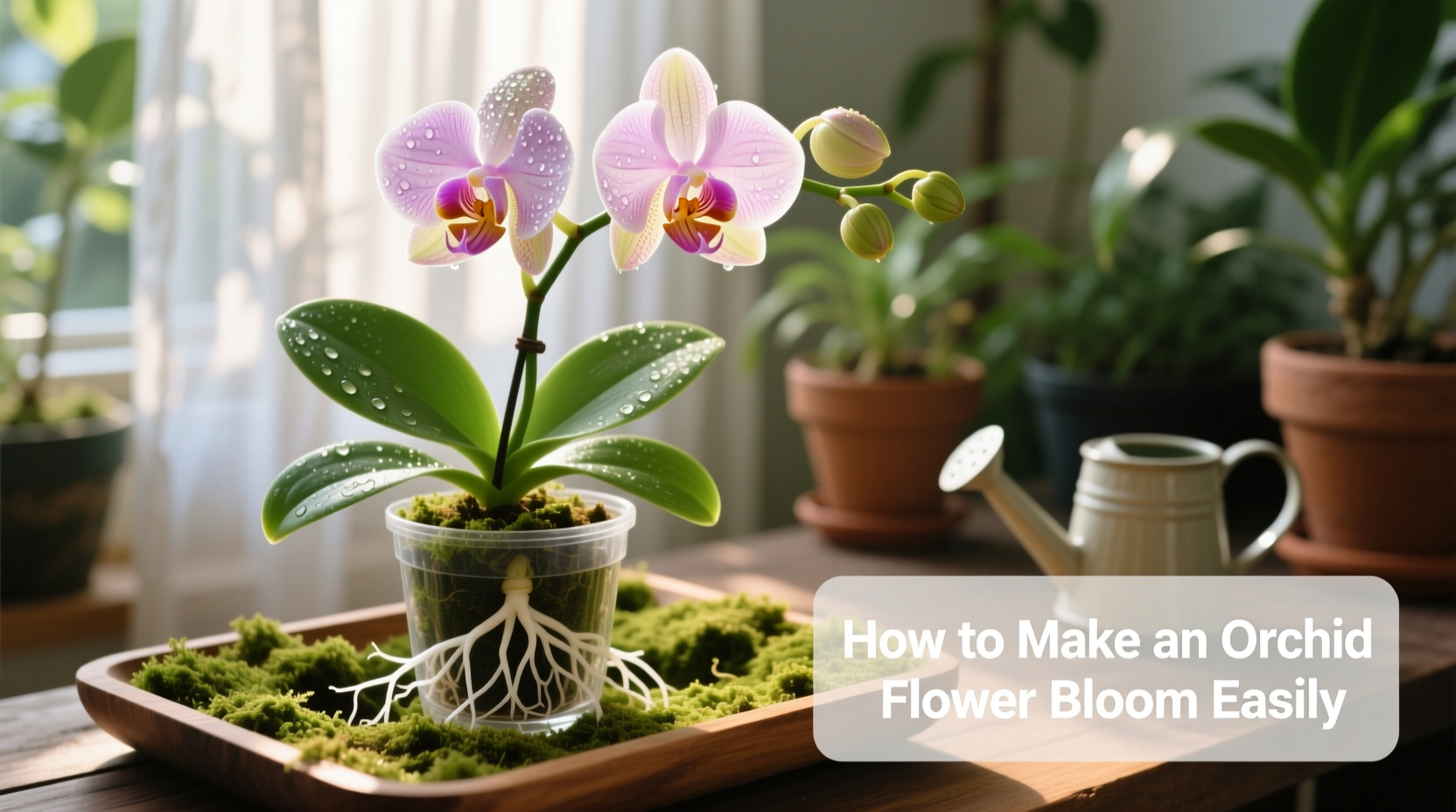 how to make a orchid flower