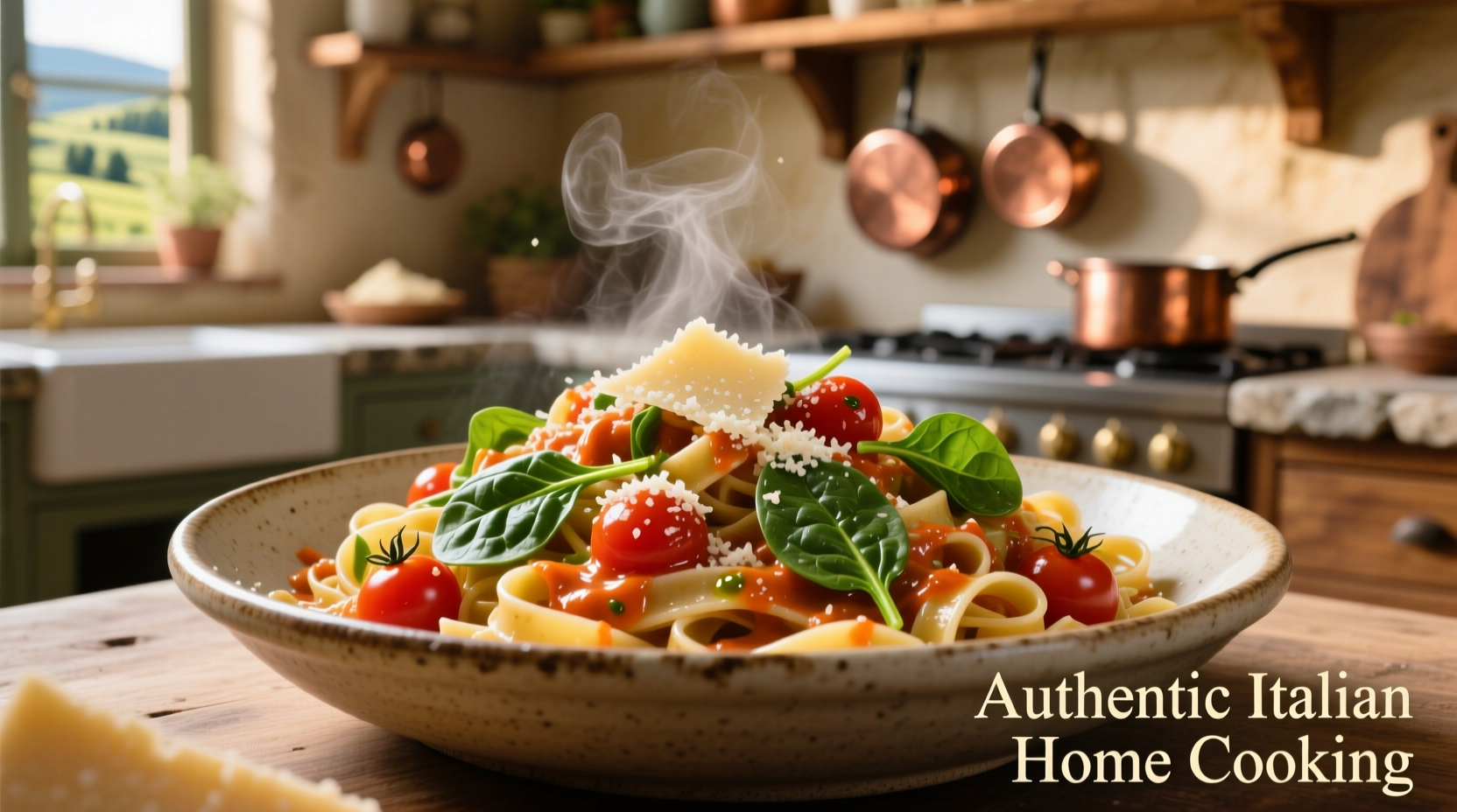 Perfect Pasta with Spinach and Tomatoes Recipe in 20 Minutes