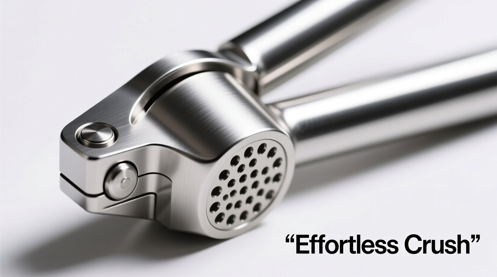 stainless garlic press