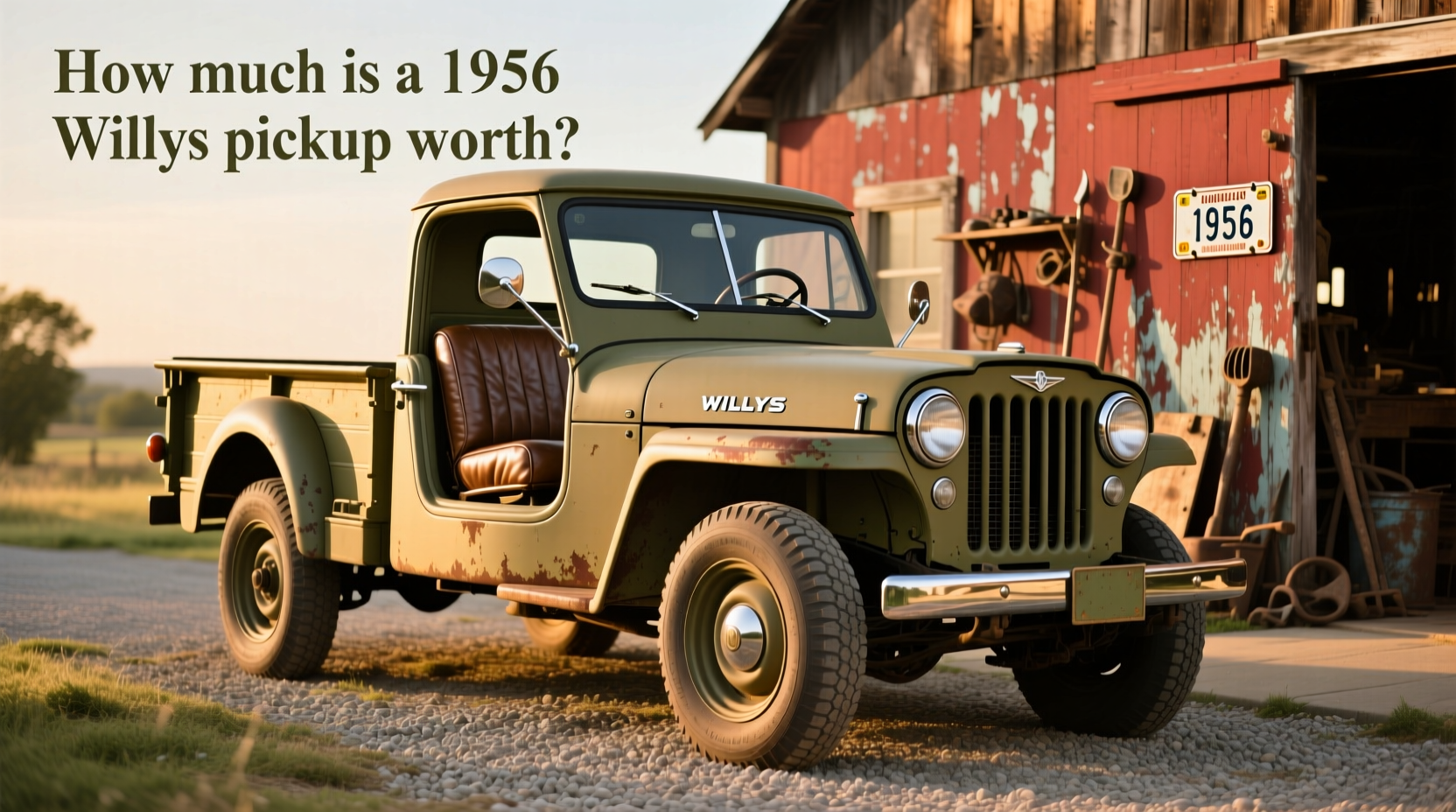 1956 willys pickup value buying guide