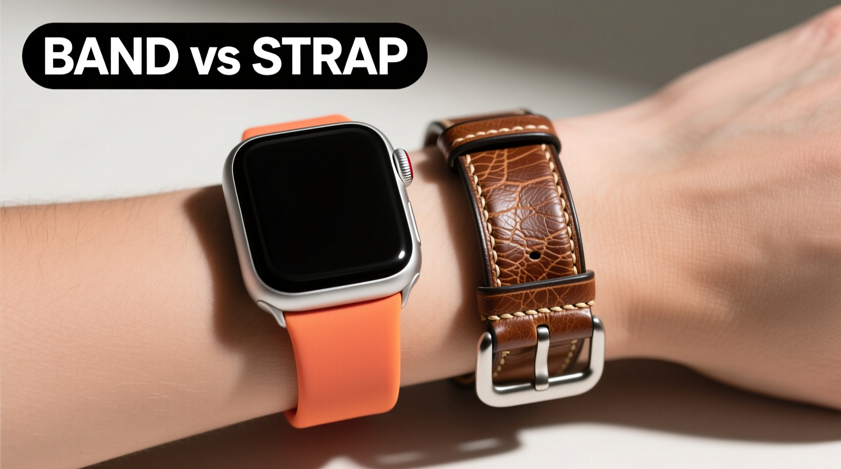 apple watch band vs strap is there actually a difference or is it just marketing