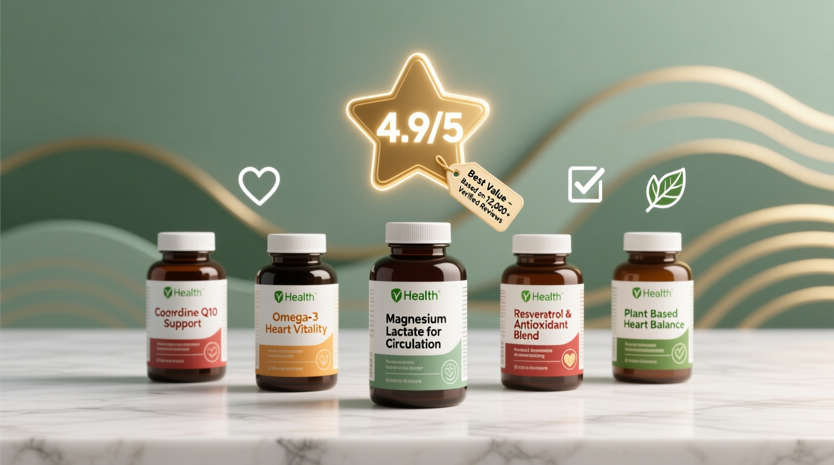 affordable choices for the best heart supplement with great value and reviews