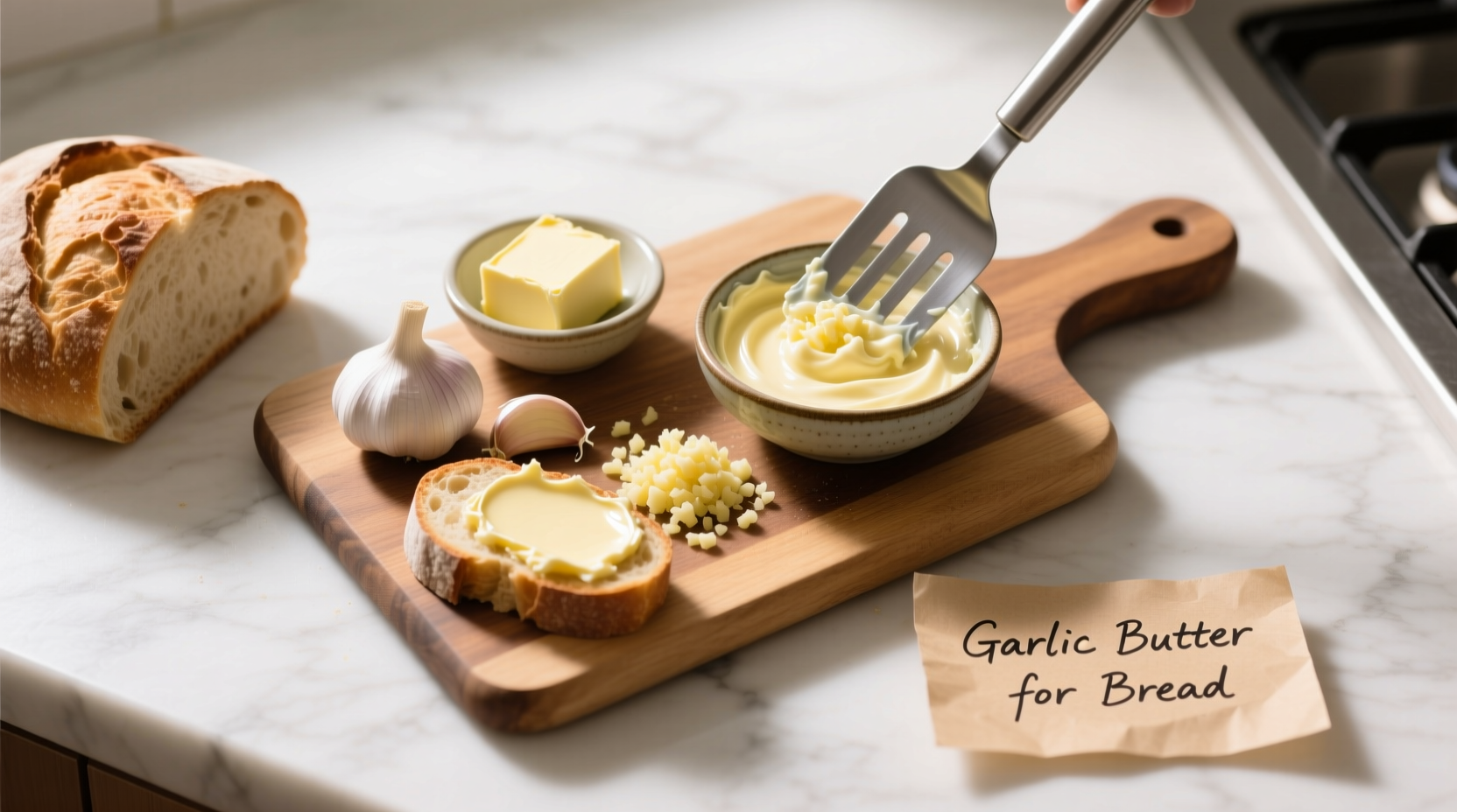 Perfect Garlic Butter for Bread: Quick 5-Ingredient Recipe