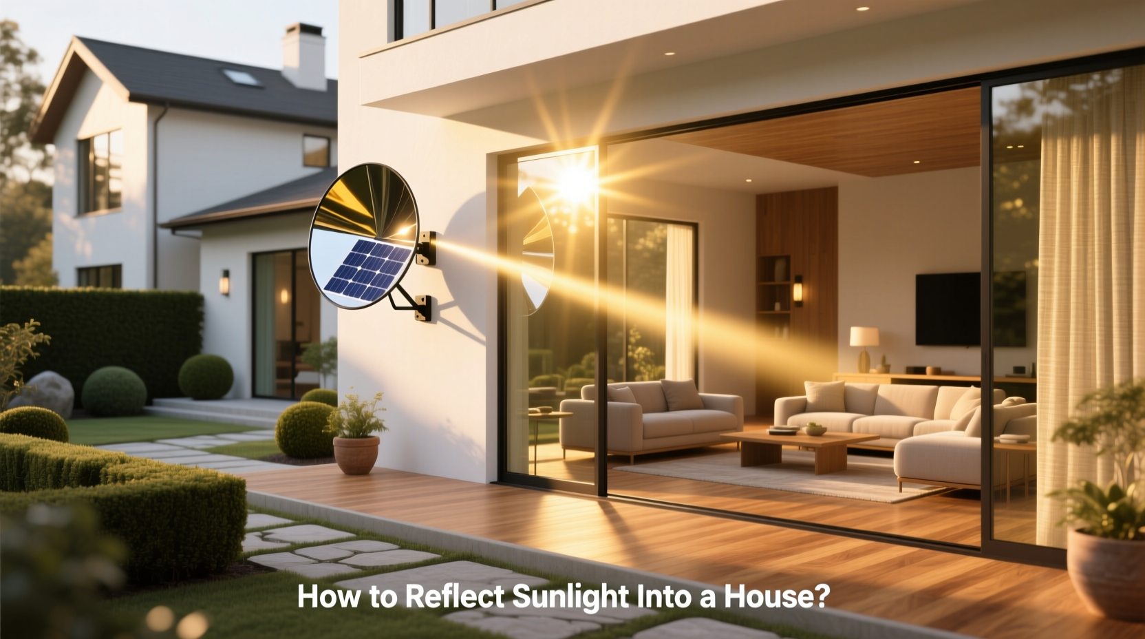How to choose sun reflector,How to reflect sunlight into a house?