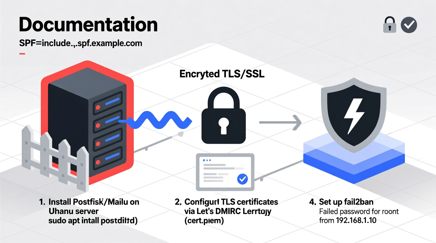 how to install and secure an smtp server for reliable email delivery