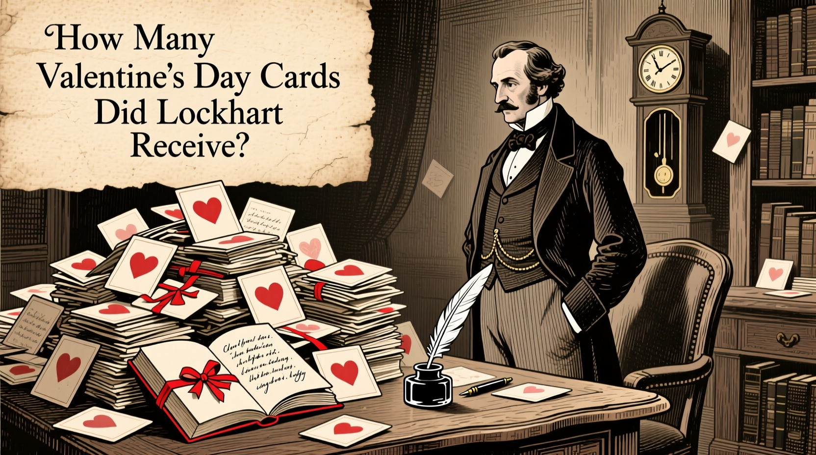 how many valentines day cards did lockhart receive