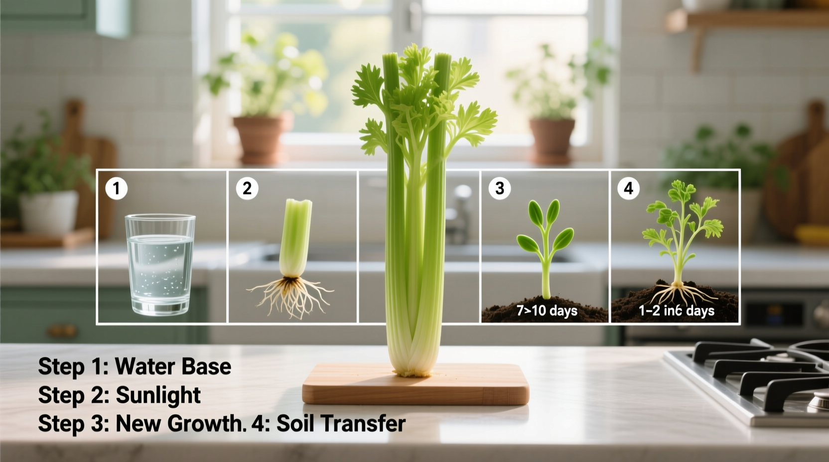 Regrow Celery from Stalk: Simple 5-Step Guide