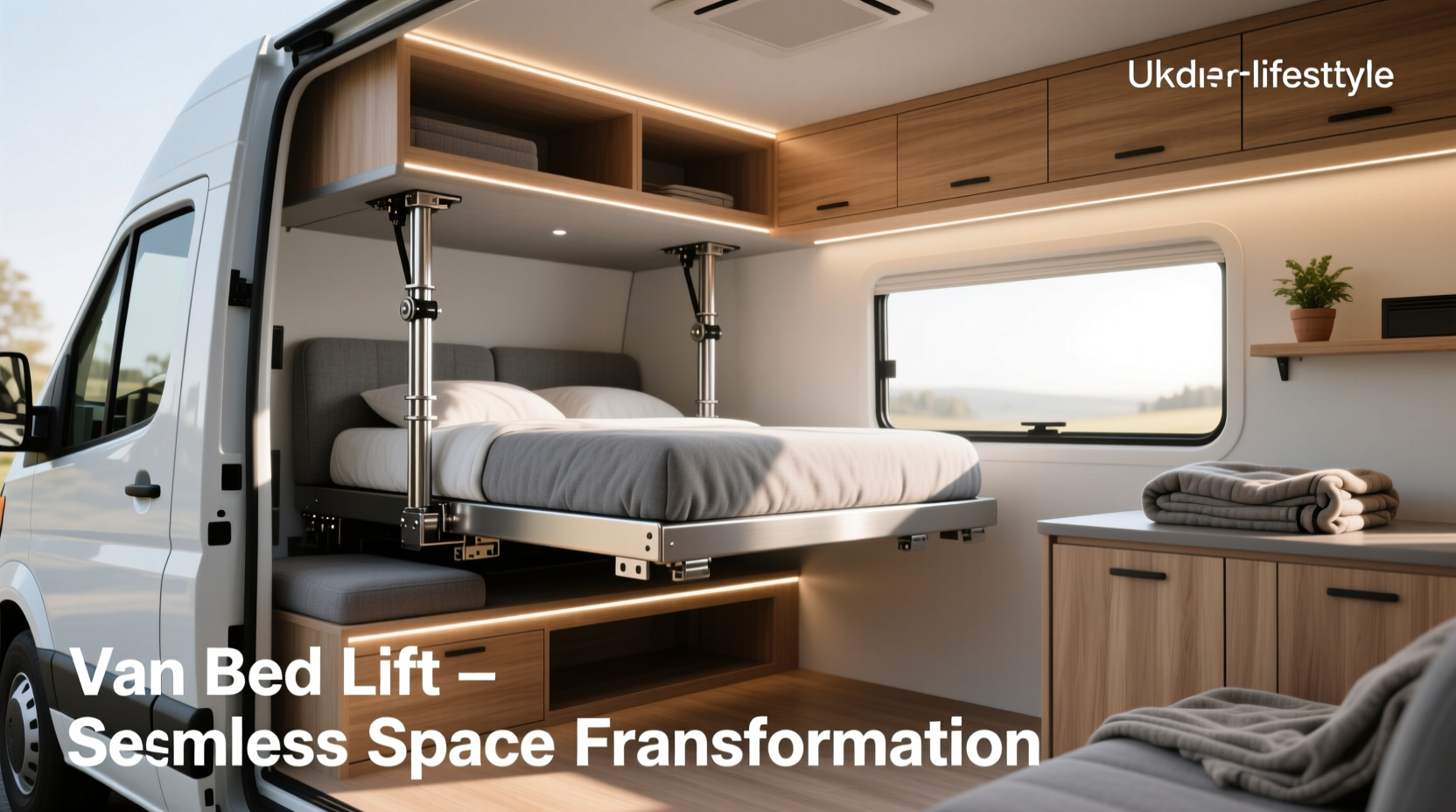 How to Build a Van Bed Lift System for Space Efficiency