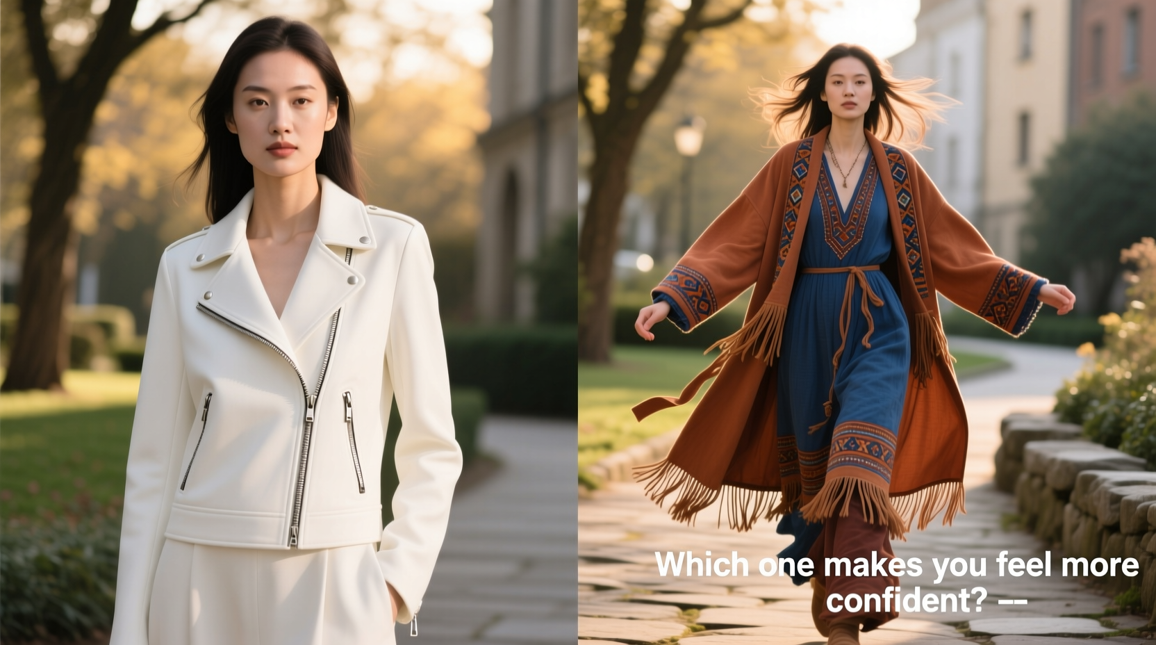 minimalist jacket vs bohemian coat which one actually makes you feel more confident