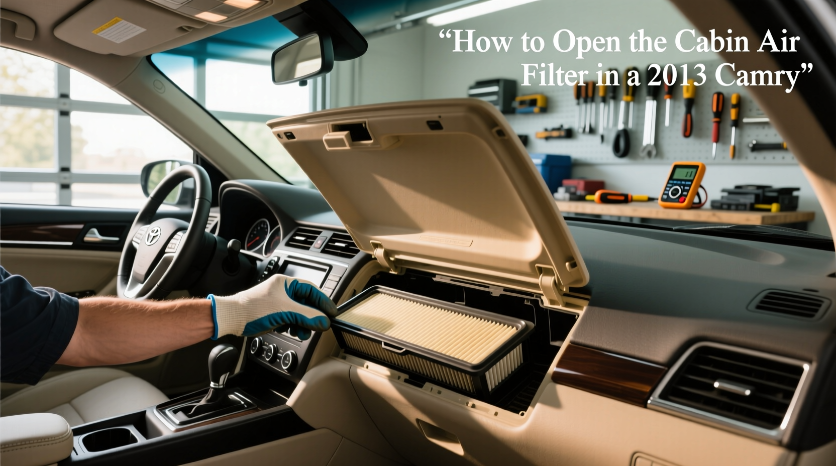 2013 camry cabin air filter replacement guide