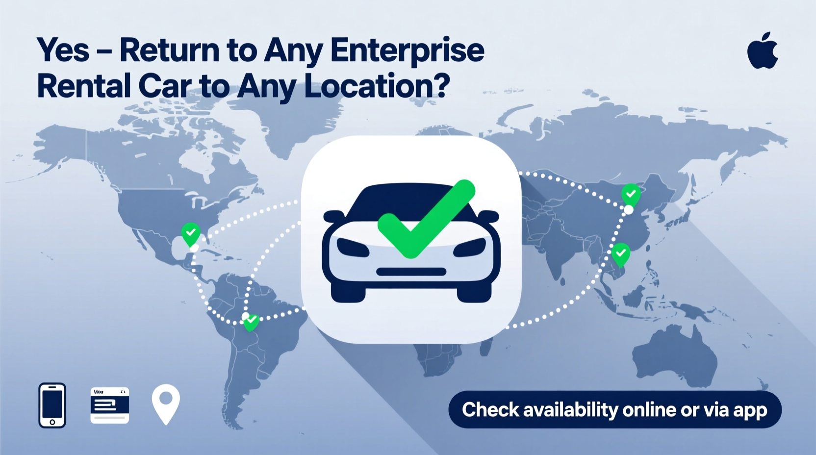 can i return my enterprise rental car to any location