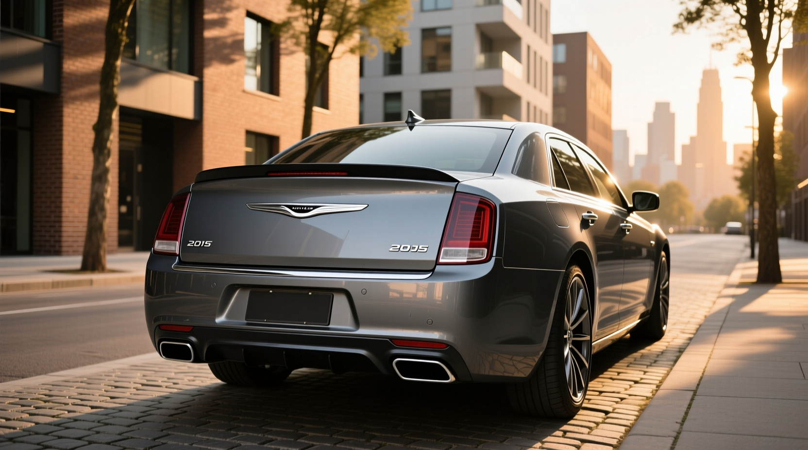 2015 chrysler 300 rear bumper guide