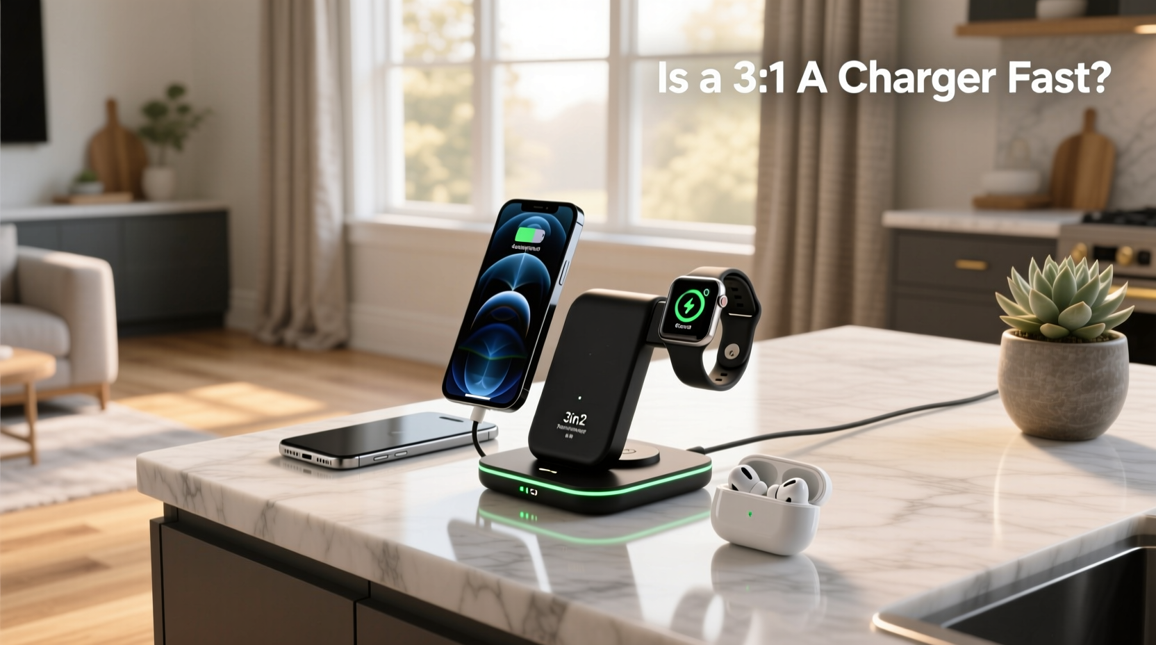 3-in-1 Fast Wireless Charger Guide