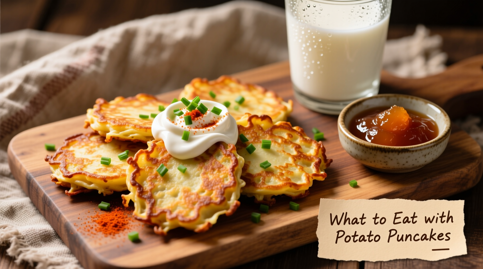 What to Eat With Potato Pancakes: Perfect Pairings Guide