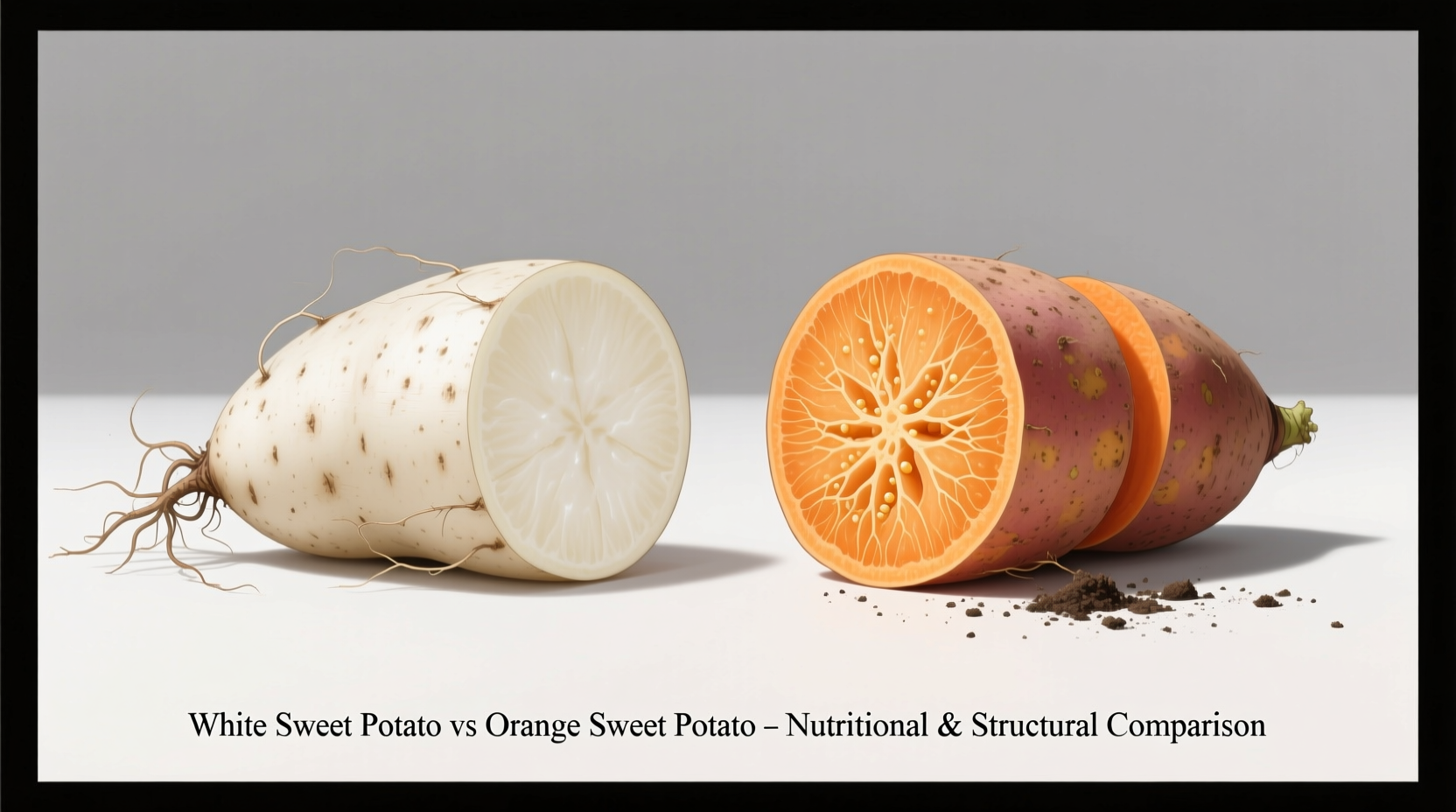 White vs Orange Sweet Potato: Nutritional & Culinary Differences