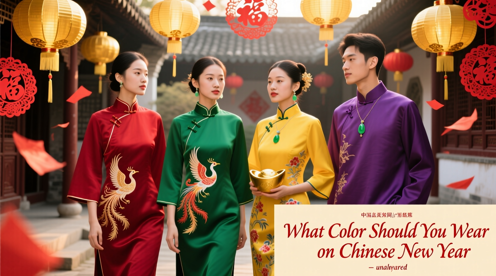 what colour should you wear on chinese new year