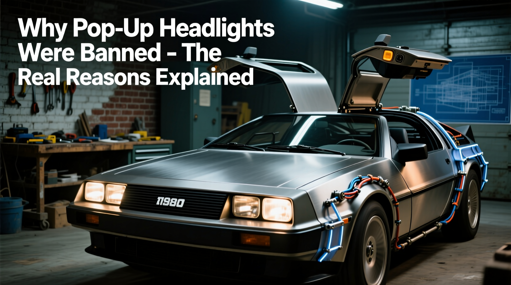 why are pop up headlights illegal the real reasons explained