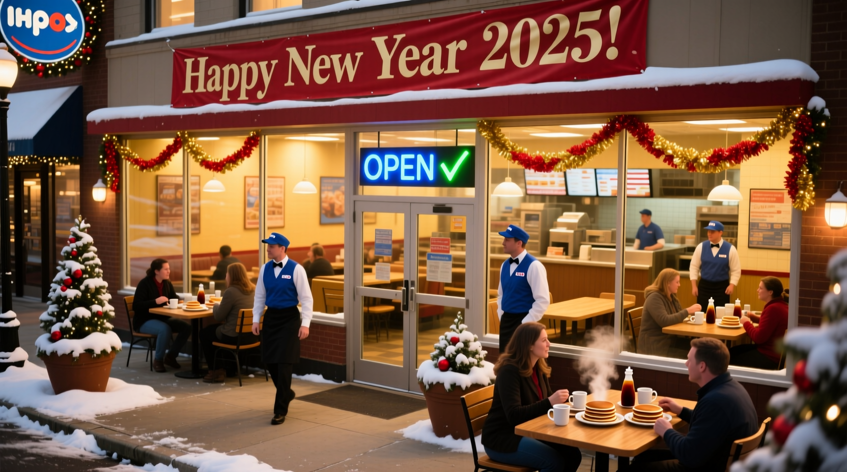 will ihop be open on new year day