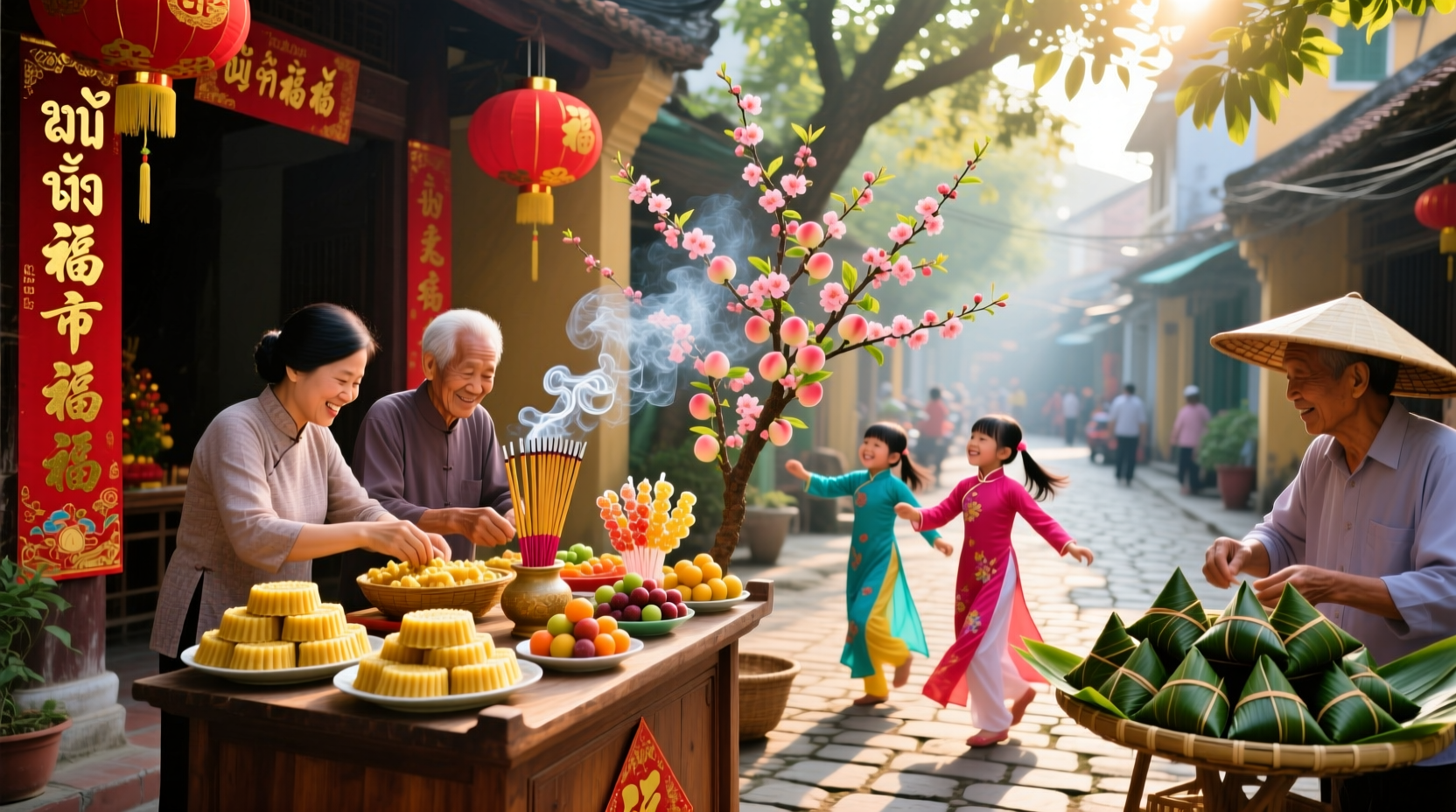 how do vietnamese people celebrate new year