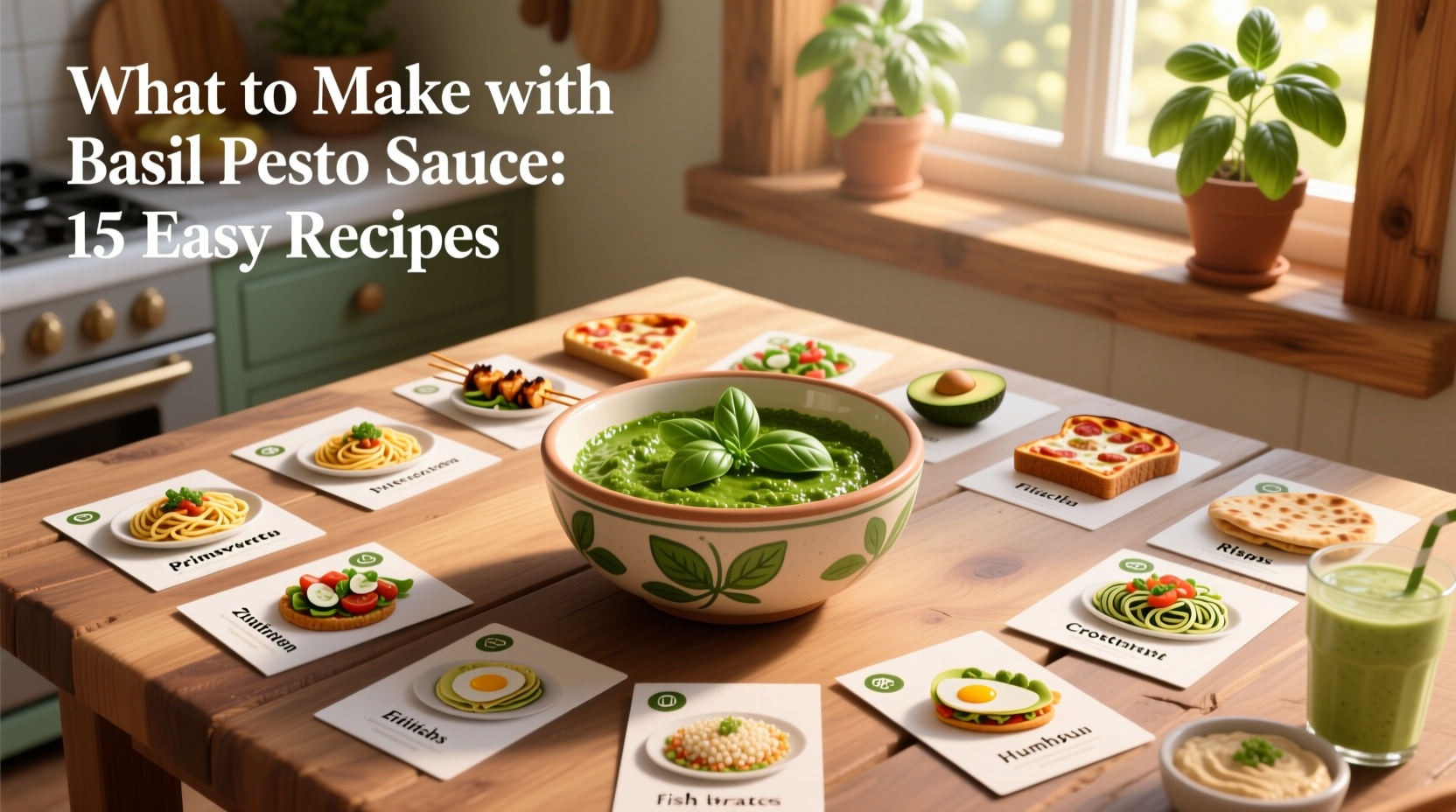 What to Make with Basil Pesto Sauce: 15 Easy Recipes