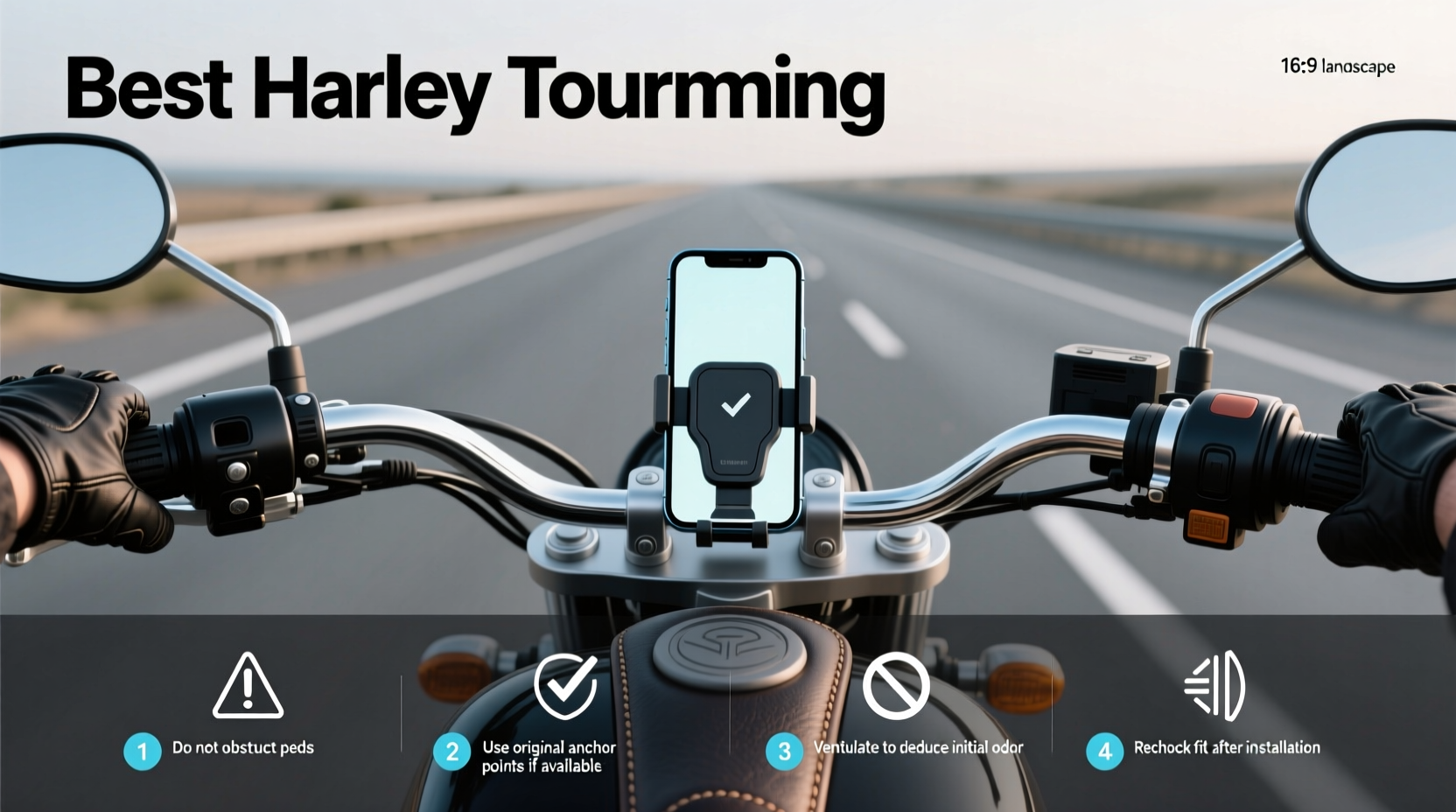 How to Choose Best Harley Touring Phone Mount: Buying Guide