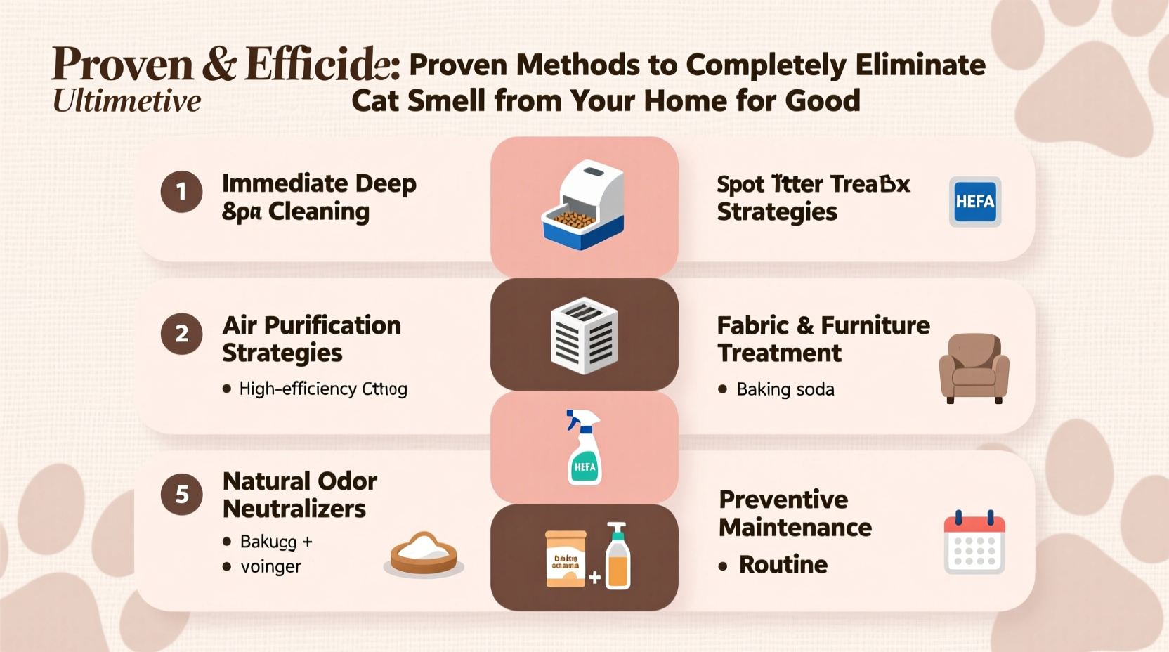 ultimate guide proven methods to completely eliminate cat smell from your home for good