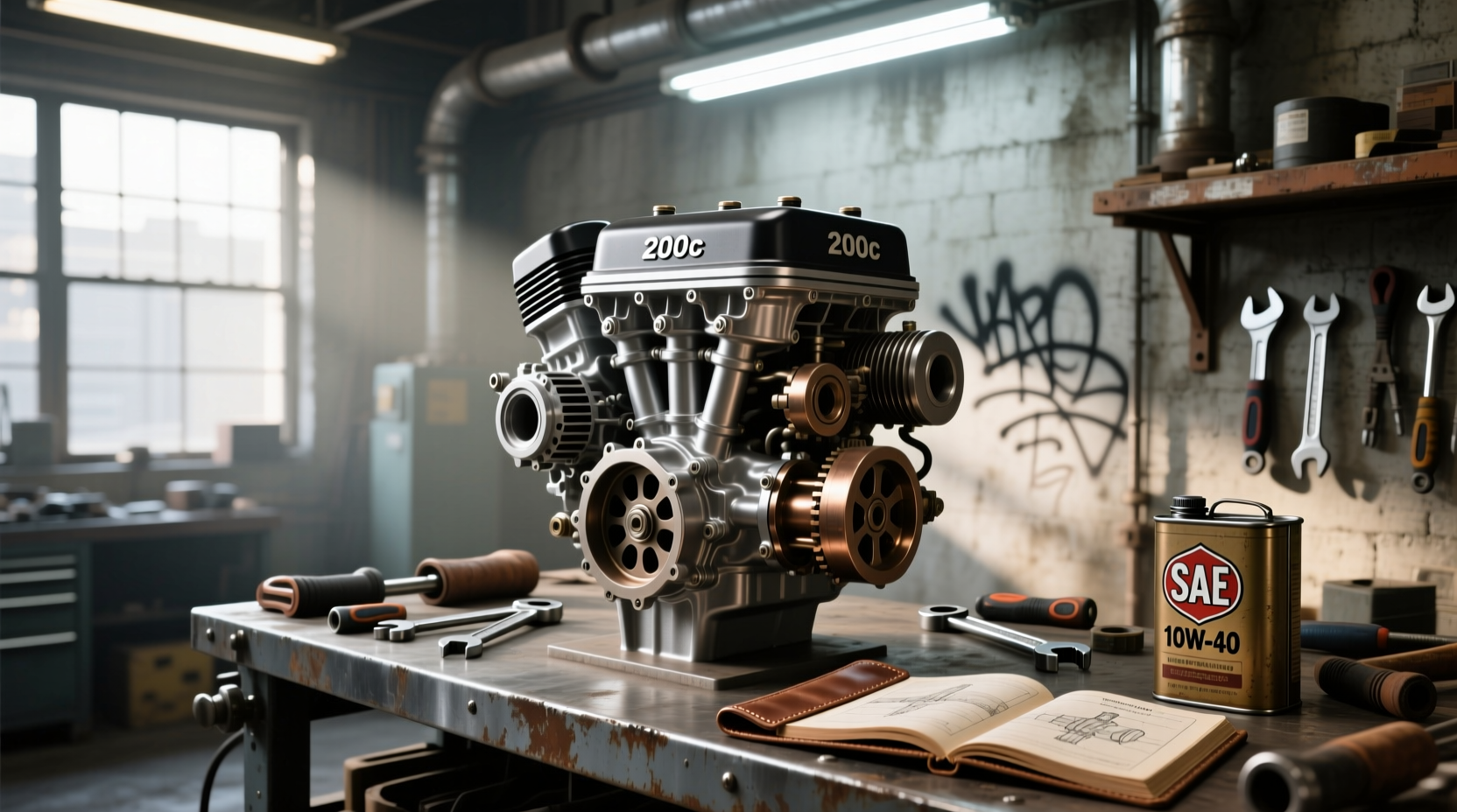 200cc 4 stroke engine guide uses