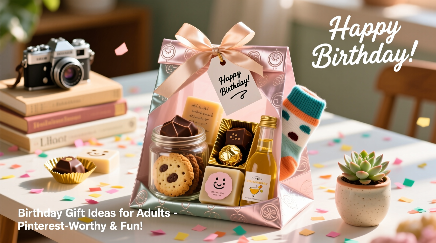 birthday gift bag ideas for adults pinterest with fun treats