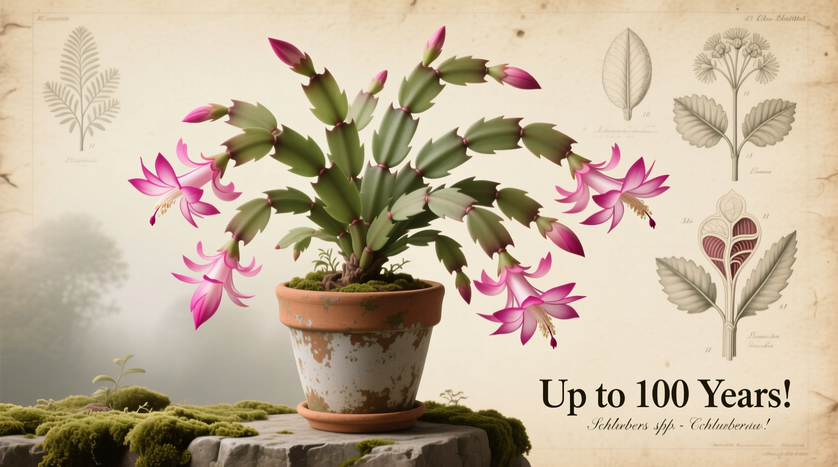 how long does a christmas cactus live