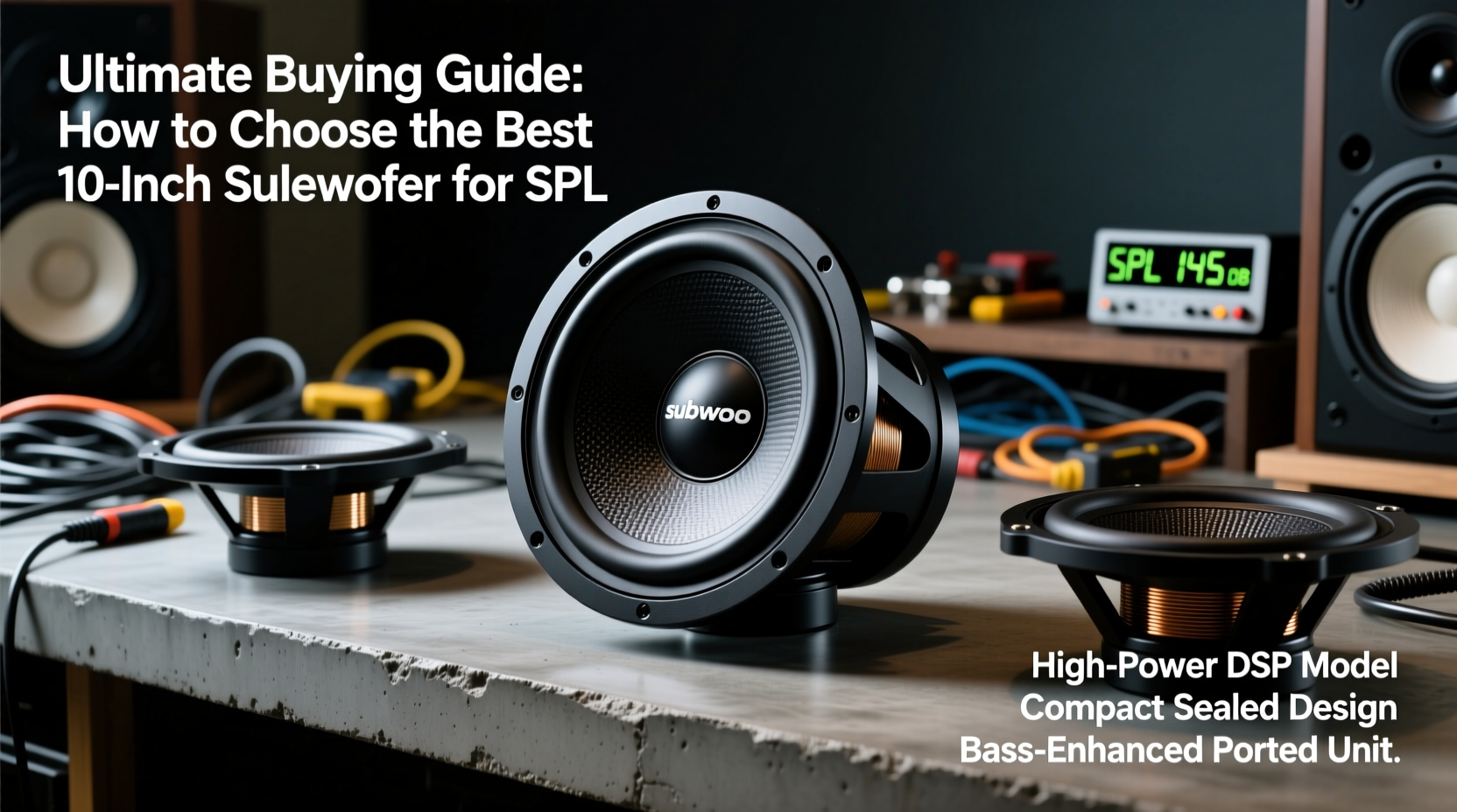 10 inch subwoofer spl