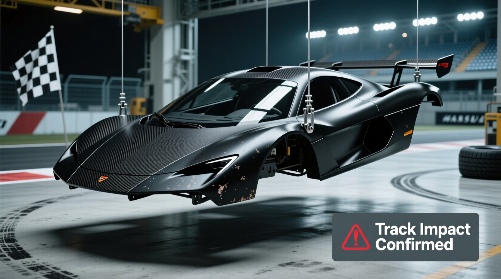 f32 carbon roof weight track