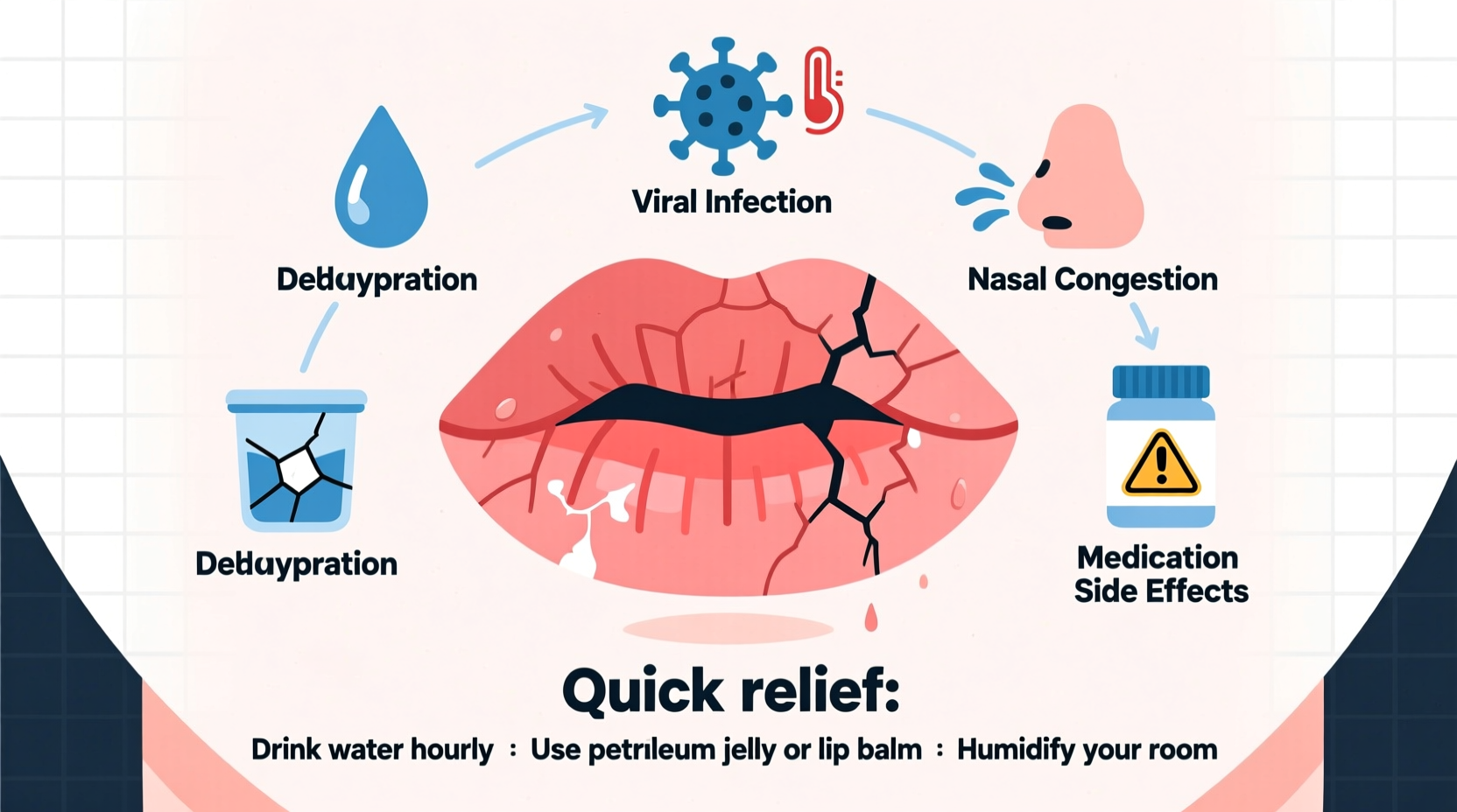 dry lips when sick common causes and quick relief tips
