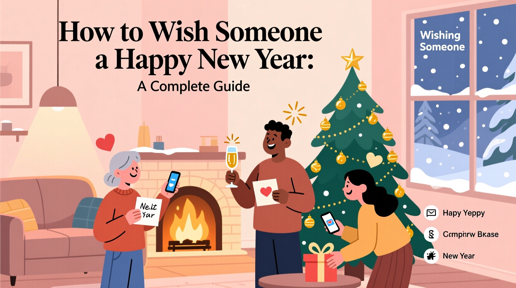 how to wish someone a happy new year