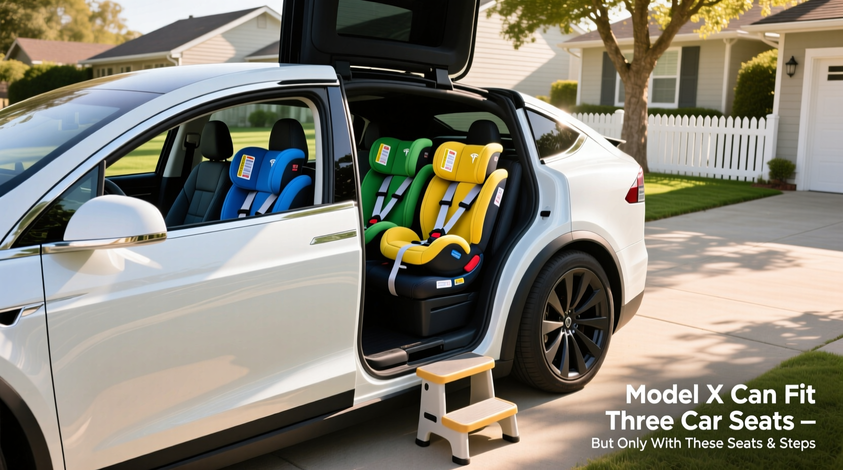 model x three car seats