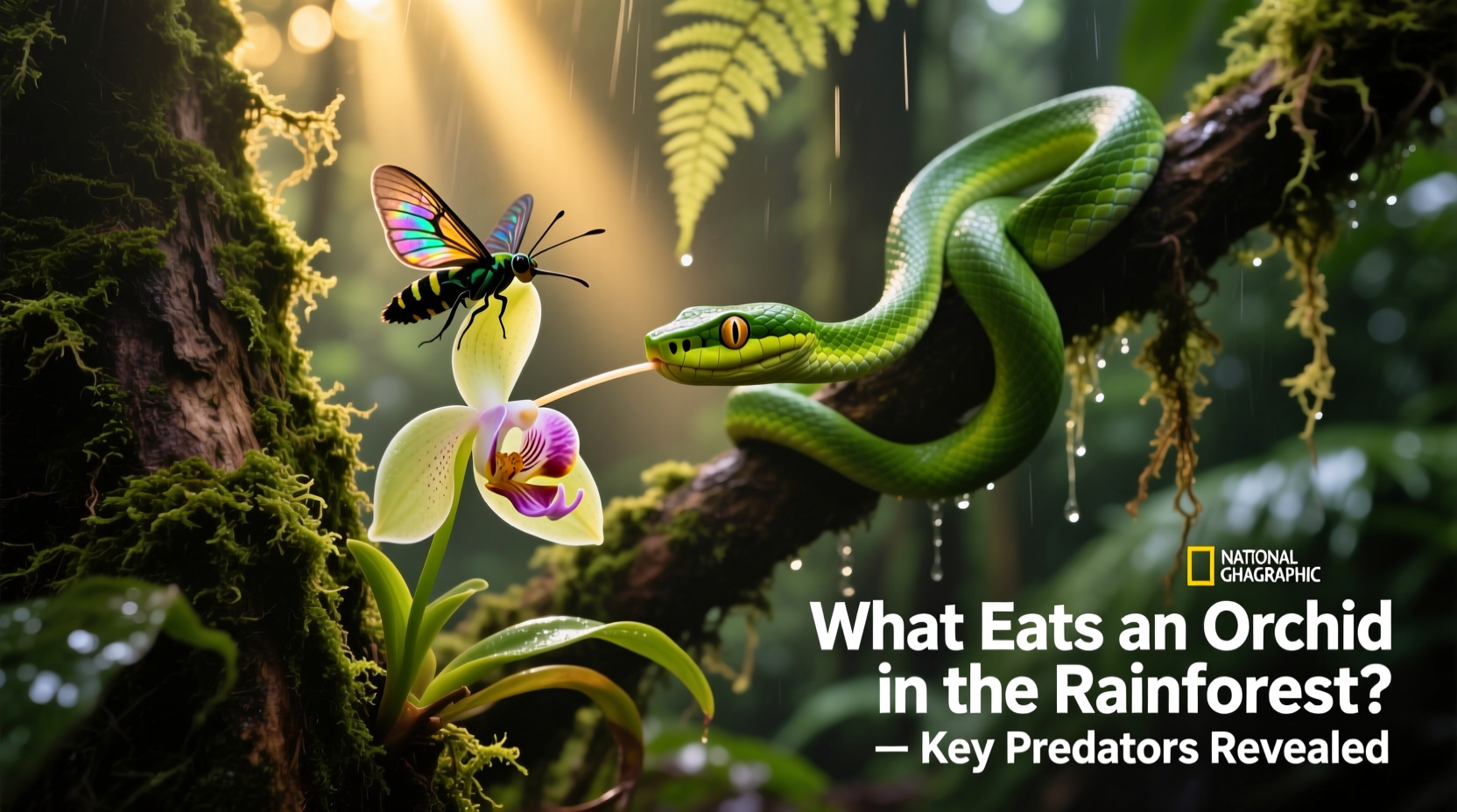 What Eats an Orchid in the Rainforest? Key Predators Revealed